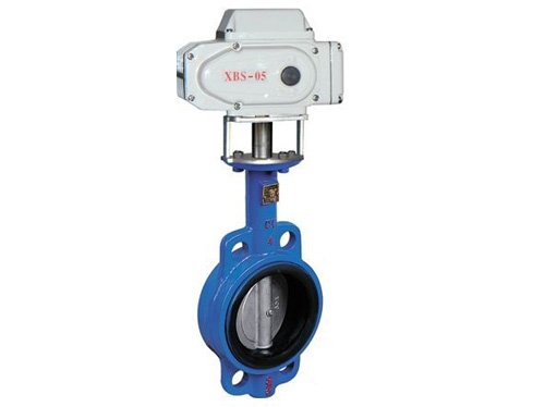 電動(dòng)對夾蝶閥